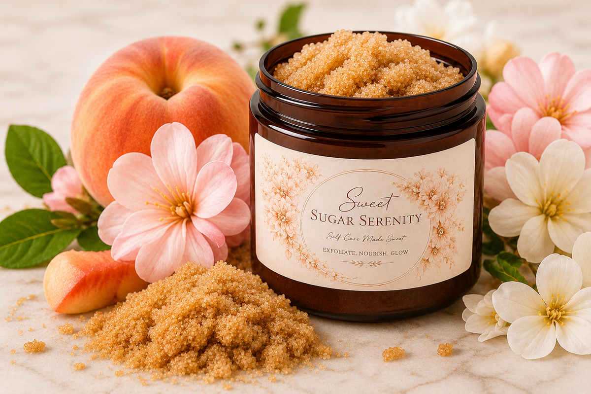 Magnolia Peach Scrub